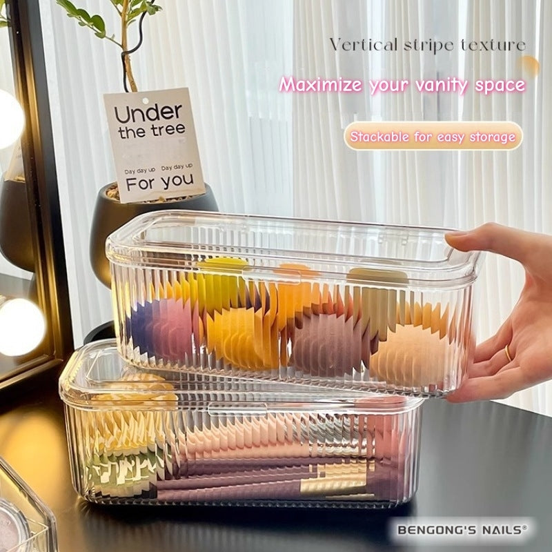 Free gift on orders over $120 | Clear Acrylic Organizer for Nails & Beauty | Minimal, clean, and designed to keep your essentials in place.